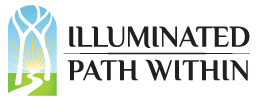 Illuminated Path Within Logo